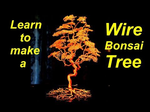How to make a wire bonsai tree | How to make a wire bonsai tree